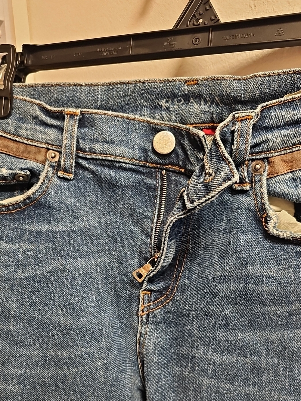 Prada Blue Denim Jeans